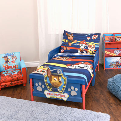 Image of Paw Patrol 3-Piece Toddler Bedding Set - Blue
