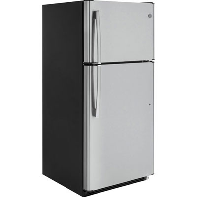 "GE 30"" Top Freezer Refrigerator with LED (GTE18FSLKSS) - Stainless - Open Box - Perfect Condition"