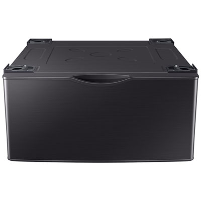 Image of Samsung 27   Laundry Pedestal (WE402NV/A3) - Black Stainless