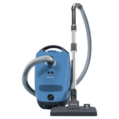 Image of Miele Classic C1 Hardfloor Canister Vacuum - Tech Blue