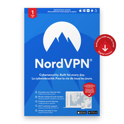 Image of NordVPN (PC/Mac) - 1 Year - Digital Download