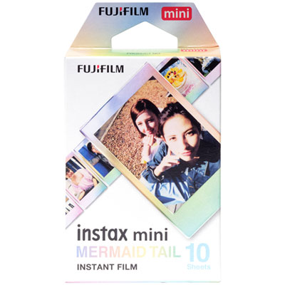 Image of Fujifilm Instax Mini Instant Film - 10 Sheets - Mermaid Tail