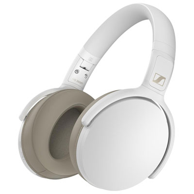 Image of Sennheiser HD 350BT Over-Ear Bluetooth Headphones - White