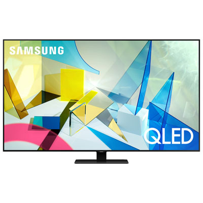 "Samsung 65"" 4K UHD HDR10 QLED 120Hz Tizen Smart TV (QN65Q80TAFXZC) - 2020 - Titan Black - Great for Streaming & Gaming"