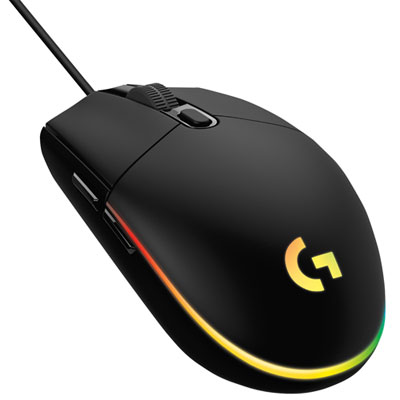 Image of Logitech G203 LIGHTSYNC 8000 DPI Optical Gaming Mouse - Black