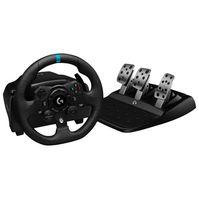 Image of Logitech G923 True Force Racing Wheel for Xbox Series X|S and Xbox One - Black