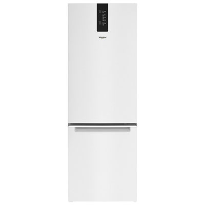 Whirlpool 24" 12.7 Cu. Ft. Bottom Freezer Refrigerator (WRB533CZJW) - White Happy with my fridge