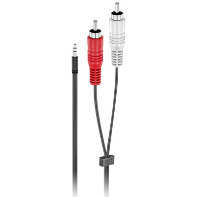 Insignia 1.8m (6 ft.) 3.5mm to RCA Audio Cable RCA