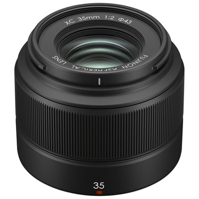 Fujifilm Fujinon XC 35mm f/2 Lens - Black If you want a good standard prime lens, this is the one (as 35mm on Fuji is equivalent to a 50mm on a full frame due to the crop factor)