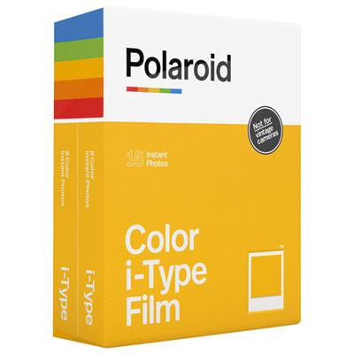 Polaroid Originals Colour i-Type Film - 16-Pack Great film for a fun camera