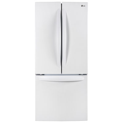 Image of LG 30   21.8 Cu. Ft. French Door Refrigerator (LRFNS2200W) - White