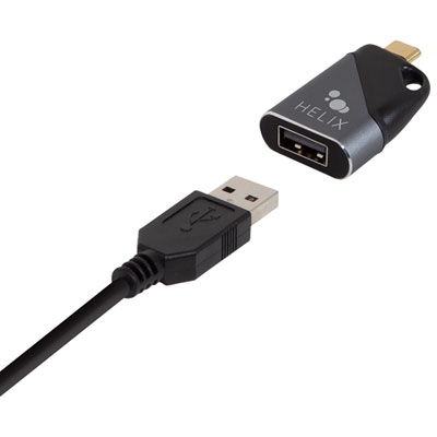 Image of Helix USB-C to USB-A Travel Adapter (ETHADPMCA)