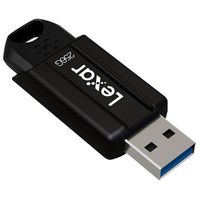 Image of Lexar JumpDrive S80 256GB USB 3.1 Flash Drive - Black