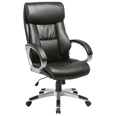 Fauteuil De Bureau Ergonomique À Dossier Élevé De Tygerclaw - Noir