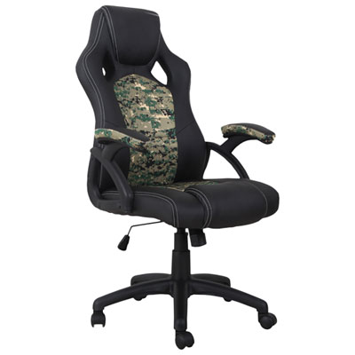 Brassex Eclipse Ergonomic Vinyl/Mesh Gaming Chair - Black/Camo This chair was absolutely wonderful!!