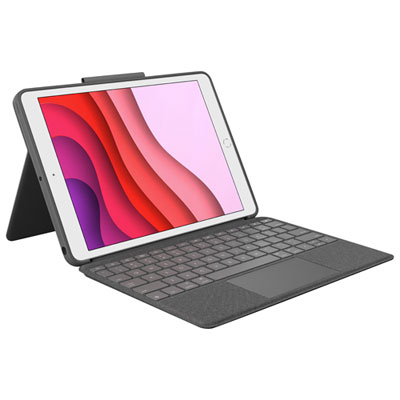 Logitech Combo Touch Keyboard Case for iPad (9th/8th/7th Gen) - English Best keyboard for ipad so far!