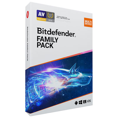 Image of Bitdefender Family Pack Bonus Edition (PC/Mac/iOS/Android) - 15 Users - 2 Year - Only at Best Buy