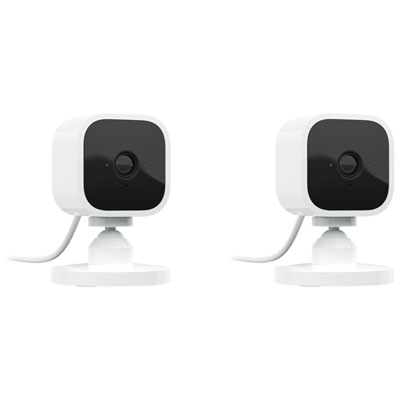 Blink Mini Wi-Fi Indoor 1080p IP Camera - 2 Pack - White It is easy to install coz, I already have Blink outdoor camera, I just add the 2 indoor cameras to my apps