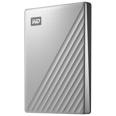 Image of WD My Passport Ultra 5TB USB 3.0 Portable External Hard Drive for Mac (WDBPMV0050BSL-WESN)