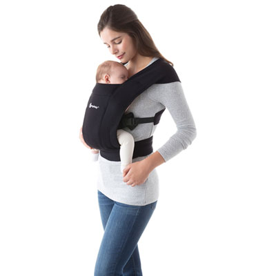 Ergobaby Embrace Three Position Baby Carrier - Solid Black love love love