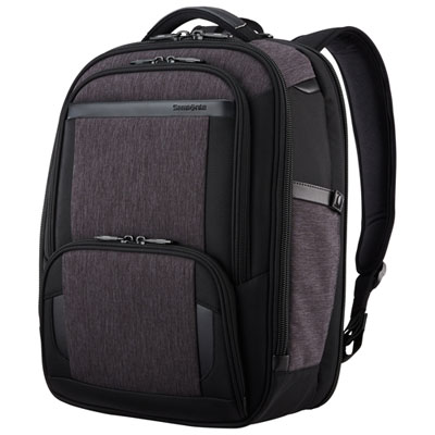 Samsonite Pro Slim 15.6" Laptop Commuter Backpack - Shaded Grey/Black I would highly recommend this Samsonite backpack for any travelers, business people, or just everyday use