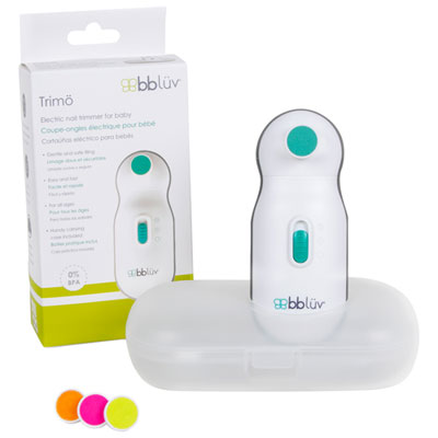 Image of bbluv Trimo Electric Battery-Operated Nail Filer