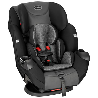 Image of Evenflo Symphony Sport 3-in-1 Convertible Car Seat - Charcoal Shadow