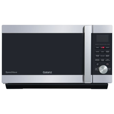 Image of Galanz SpeedWave 1.6 Cu. Ft. Convection Microwave with Air Fryer (GSWWA16S1SA10) - Stainless Steel