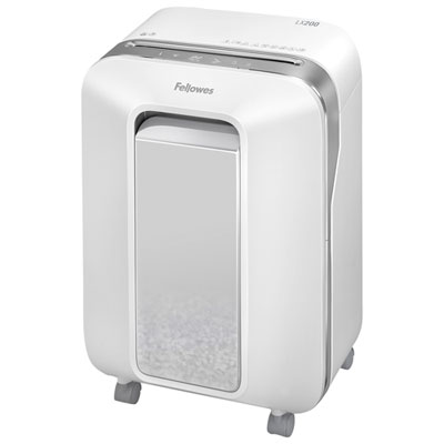 Fellowes 12-Sheet Micro-Cut Shredder (LX200) - White Great Product!