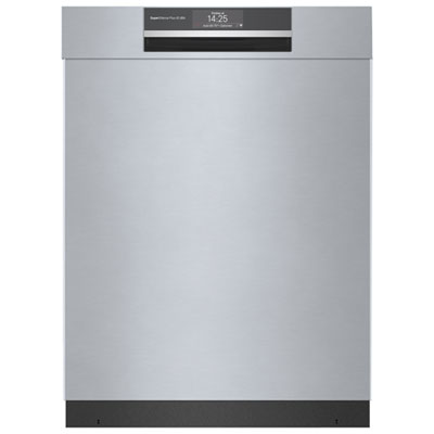 Image of Bosch 800 Series 24   42dB Built-In Dishwasher w/Stainless Steel Tub & Third Rack (SHEM78ZH5N) - Stainless