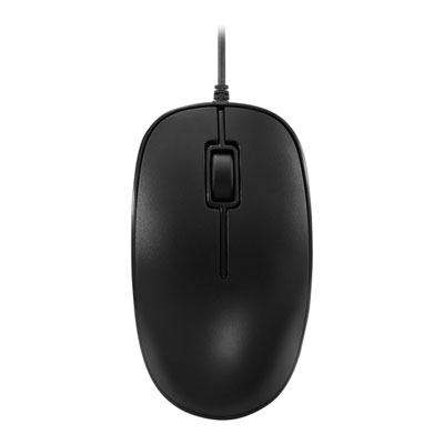 Image of Insignia USB Wired Optical Mouse - Black