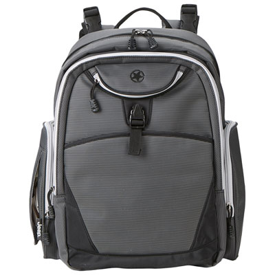 Image of Jeep Adventures Backpack Diaper Bag - Grey/Black