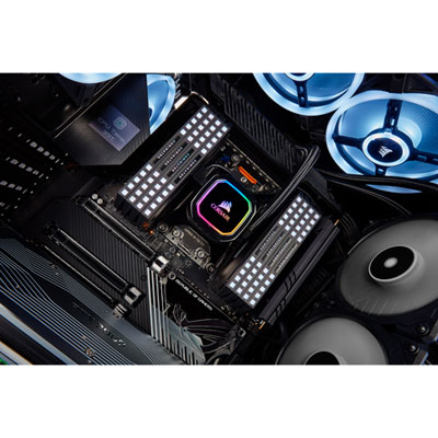 Corsair iCUE H150i RGB PRO XT 360mm All-in-One Liquid CPU Cooling