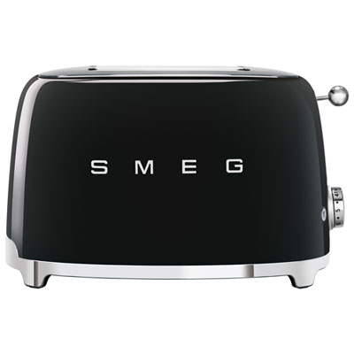 Smeg 50's Style Retro Toaster - 2-Slice - Black I recently purchased the Smeg toaster and kettle from Best Buy, and I’m extremely happy with my experience