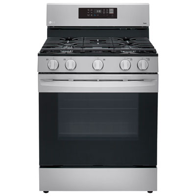 LG 30" 5.8 Cu. Ft. Fan Convection 5-Burner Freestanding Gas Air Fry Range (LRGL5823S) - Stainless [This review was collected as part of a promotion