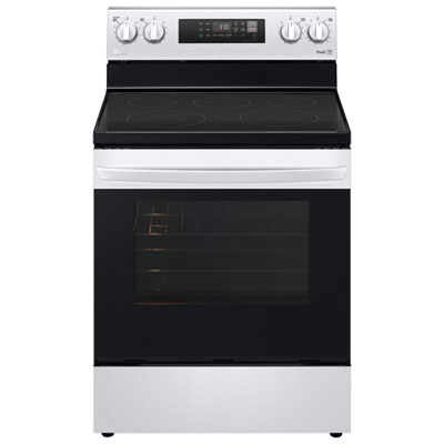 LG 30" 6.3 Cu. Ft. 5-Element Freestanding Electric Range (LREL6321S) - Stainless Steel Great electric range