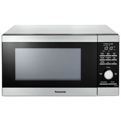 Panasonic Genius 1.3 Cu. Ft. Microwave (NNSD66LS) - Stainless Steel/Black - Only at Best Buy We bought this to use after our oven/microwave combo broke (new ones start at near $3k) on the day before thanksgiving