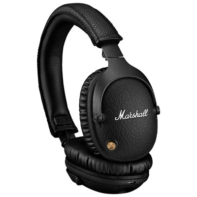 Image of Marshall Monitor II Over-Ear Noise Cancelling Bluetooth Headphones - Black