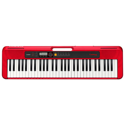Open Box - Casio CT-S200 61-Key Electric Keyboard - Red