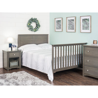 Image of Child Craft Forever Eclectic Wilmington Bed Rail - Dapper Grey