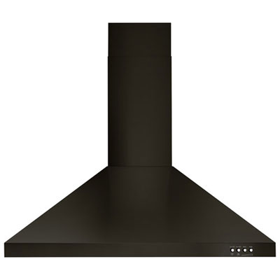"Whirlpool 30"" Wall Mount Range Hood (WVW53UC0HV) - Black Stainless - Open Box - Perfect Condition"