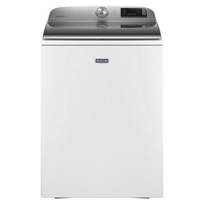 Open Box (Scratch & Dent) - Maytag 5.4 Cu. Ft. (IEC) Top Load Agitator Washer with Deep Fill, Turbo/Speed Wash, Wi-Fi