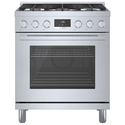Bosch 30" 3.7 Cu. Ft. True Convection 5-Burner Freestanding Gas Range (HGS8055UC) - Stainless Great stove, l should have bought Bousch years ago