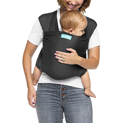 Image of Moby Evolution Front & Hip Wrap Carrier - Charcoal