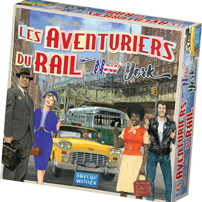 Image of Les Aventuriers du Rail: New York Board Game - French
