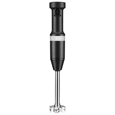 KitchenAid Variable Speed Immersion Blender - Matte Black I can use it in a hurry and it is easy to clean