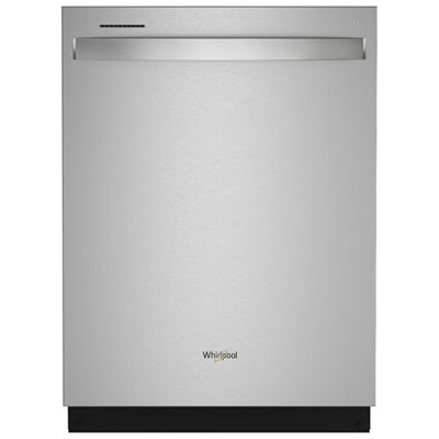 Image of Whirlpool 24   47dB Built-In Dishwasher with Third Rack (WDT750SAKZ) - Stainless Steel