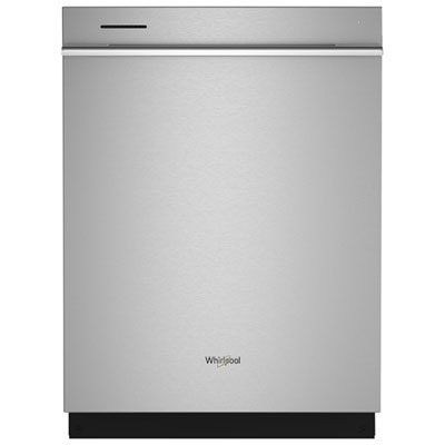 Image of Whirlpool 24   41dB Built-In Dishwasher with Third Rack (WDTA80SAKZ) - Stainless Steel