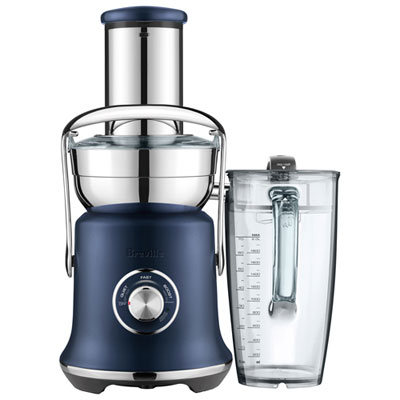 Image of Breville Juice Fountain Cold XL Centrifugal Juicer - Damson Blue