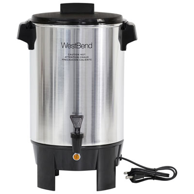 Westbend 12–30-Cup Commercial Coffee Maker - Silver We tried others but this was the least cost and simplest and best performance